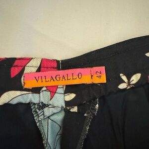 Vilagallo Women’s floral pants. Mint condition. Size 42